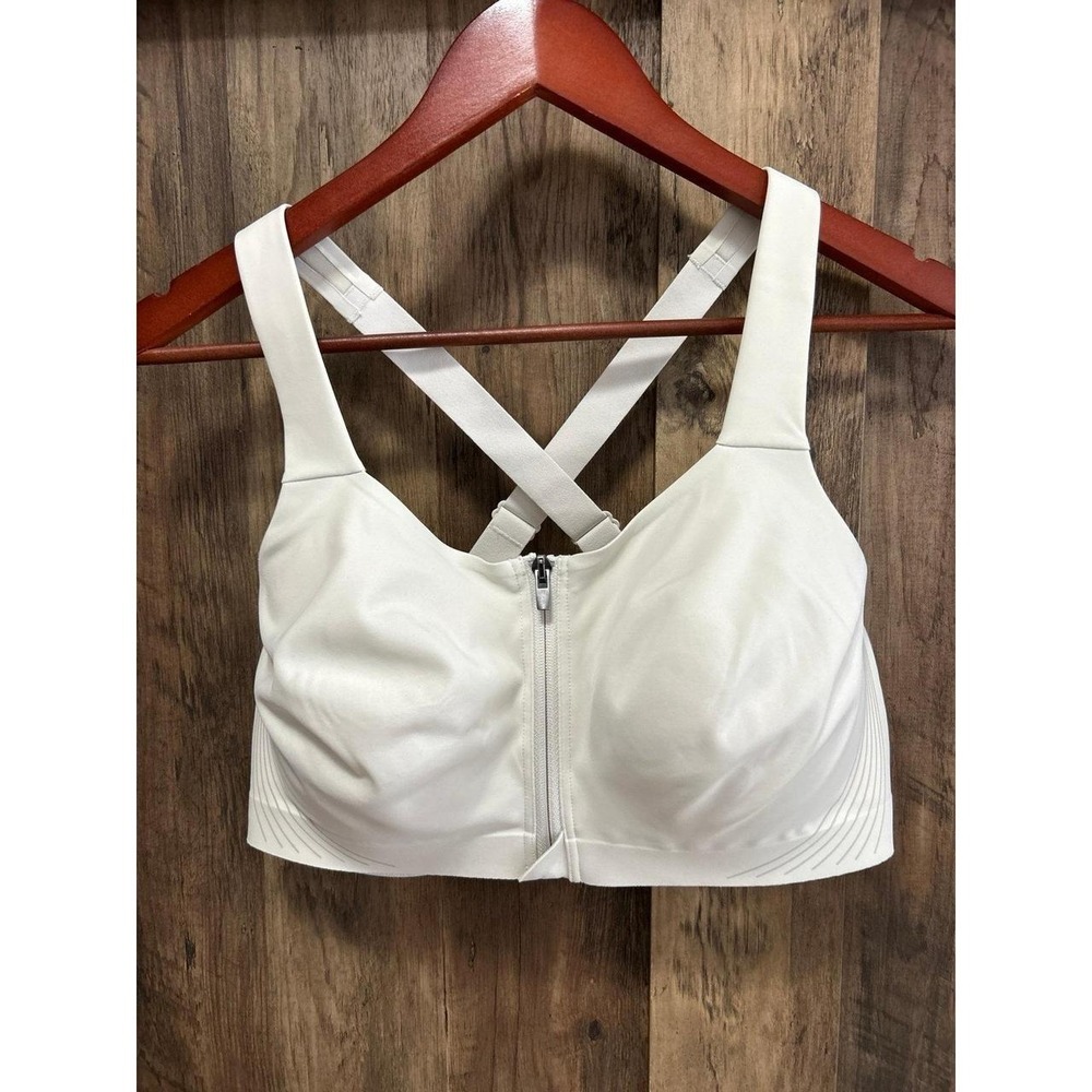 Victoria's Secret VSX Push Up Sport Bra 34DDD Color Ivory New With Tags